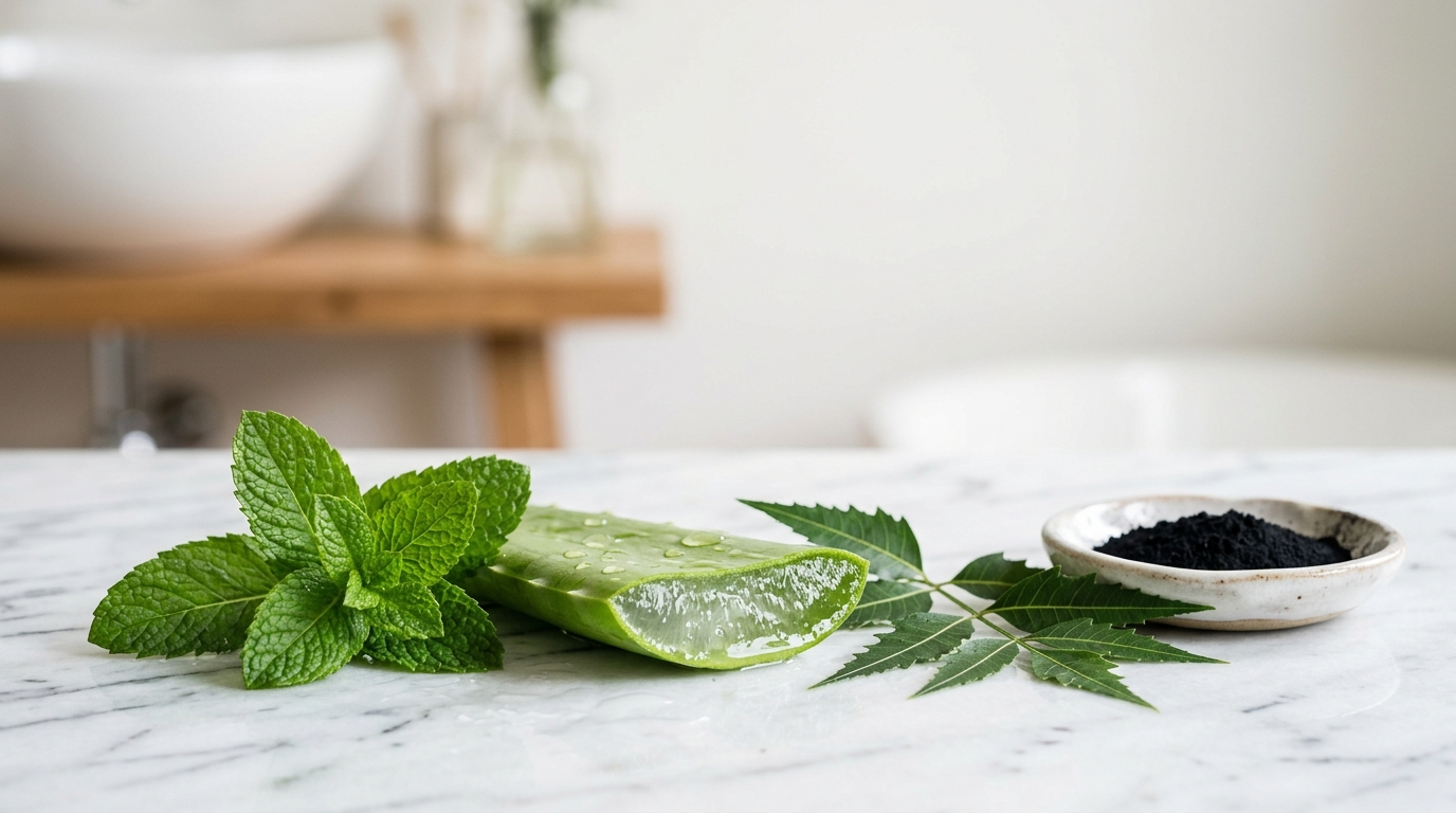 Epic White Natural Botanical Science: Neem, Tulsi, Aloe Vera and Mint Extracts